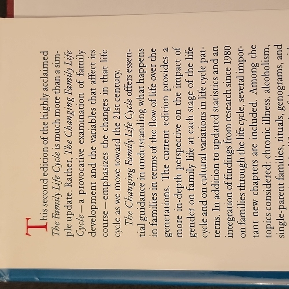 The Changing Family Life Cycle A Framework for Family Therapy Second‎ Edition - Picture 10 of 13
